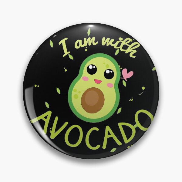 Item preview, I AM WITH AVOCADO: Green style/ Fruit mood/ Avocado lover designed and sold by Houssemanthony.