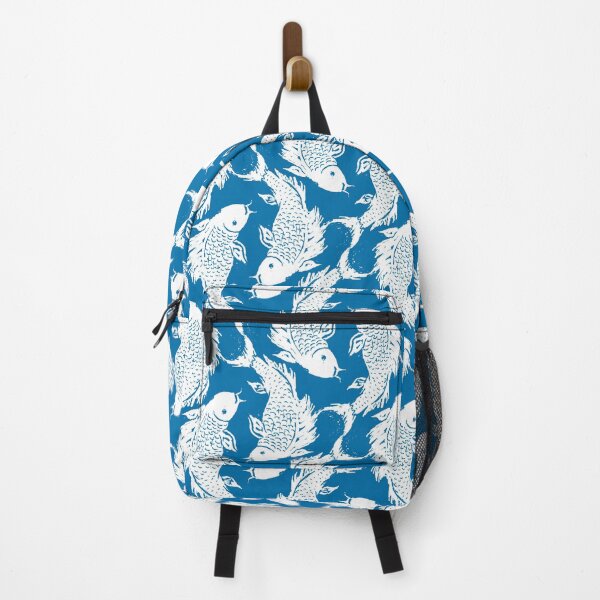 Artikelvorschau, Nettes Koi-Muster in Blau entworfen und verkauft von Nonshape.
