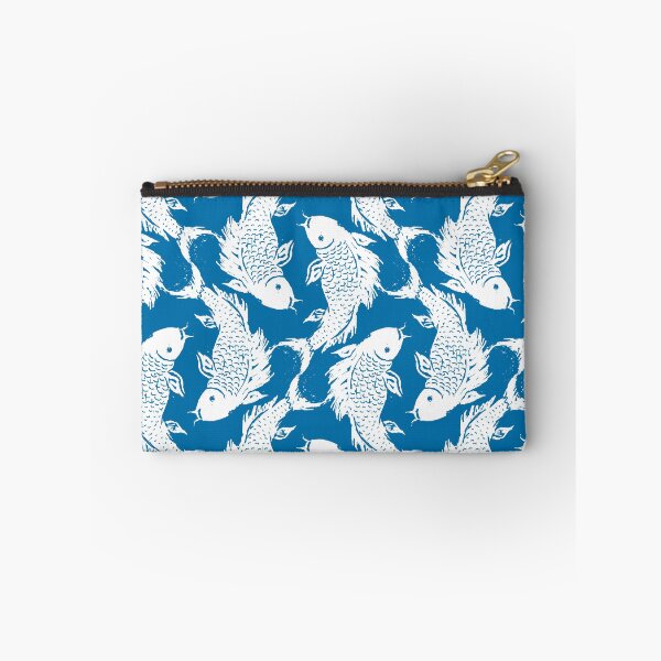 Item preview, Cute Koi Pattern in Blue designed and sold by Nonshape.