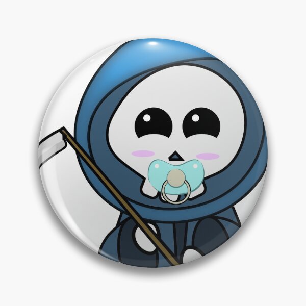 Item preview, Stay dead and cute with this super adorable baby grim reaper  designed and sold by Deadcutetay.