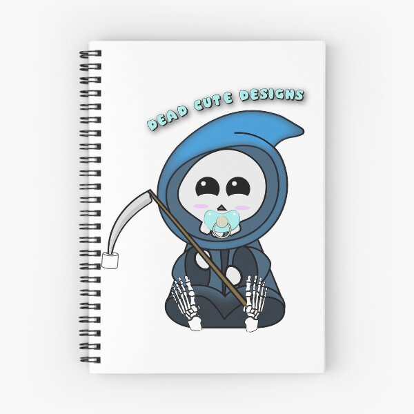 Item preview, Stay dead and cute with this super adorable baby grim reaper  designed and sold by Deadcutetay.