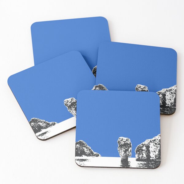Item preview, Thailand Phang Nga Bay Poster Art Print designed and sold by ZserbDesign.