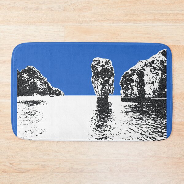 Item preview, Thailand Phang Nga Bay Poster Art Print designed and sold by ZserbDesign.