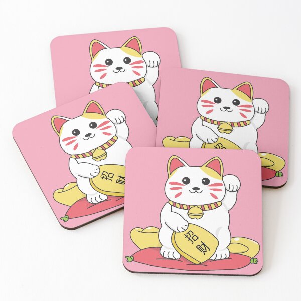 Item preview, Kawaii Maneki Neko designed and sold by YueHeng Creates ⭐⭐⭐⭐⭐.