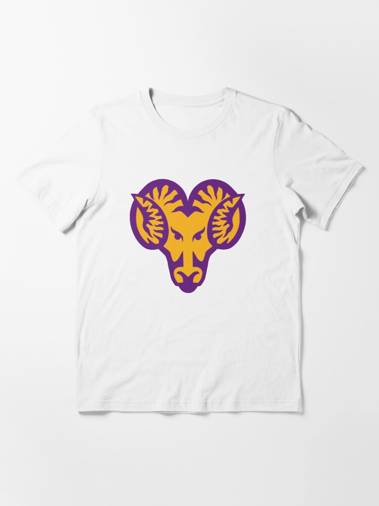 West Chester Golden Rams Mens T Shirt - Short Sleeve Crew Neck Soft Fitted  Tees Classic Tshirts