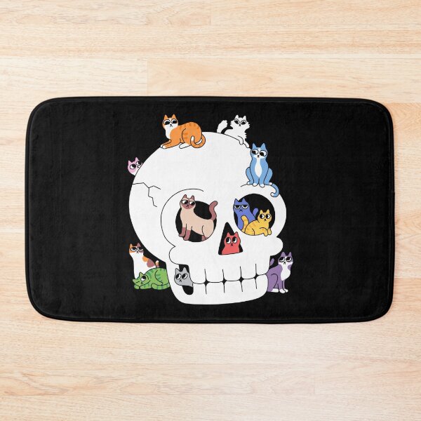 Item preview, Skull is Full of Cats designed and sold by obinsun.