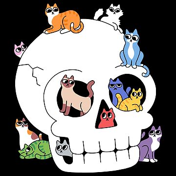 Artwork thumbnail, Skull is Full of Cats by obinsun