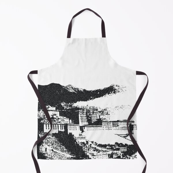 Item preview, CHINA TIBET Poster Art Print designed and sold by ZserbDesign.