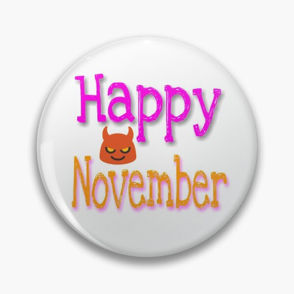 Item preview, Happy November  designed and sold by 59SHOP24.