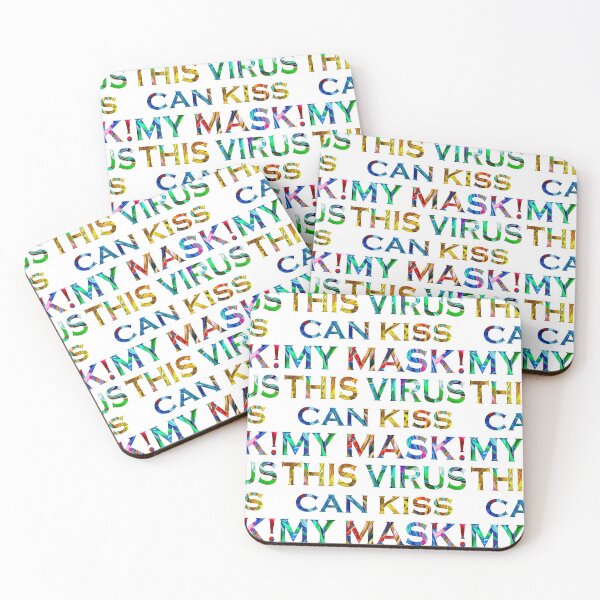 Item preview, This Virus Can Kiss My Mask ! designed and sold by IdeaJones.