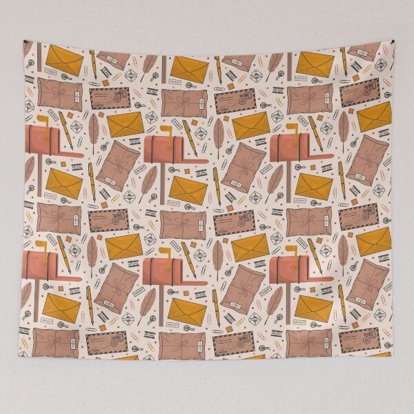 Item preview, Envelopes and Stamps Pattern designed and sold by Simplulina.