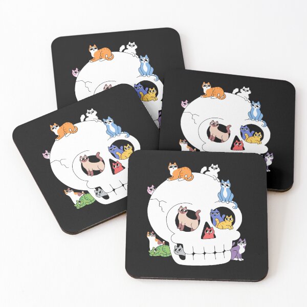 Item preview, Skull is Full of Cats designed and sold by obinsun.