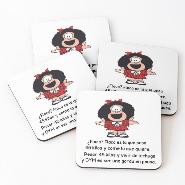 Item preview, ¿Flaca? Mafalda Comics designed and sold by Elena's Shop.