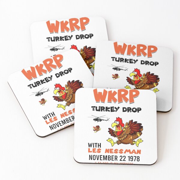Item preview, First annual WKRP Turkey Drop Raglan  designed and sold by TheHudson.
