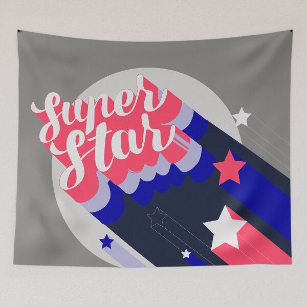 Item preview, Super and star logo designed and sold by Urbo Panda.