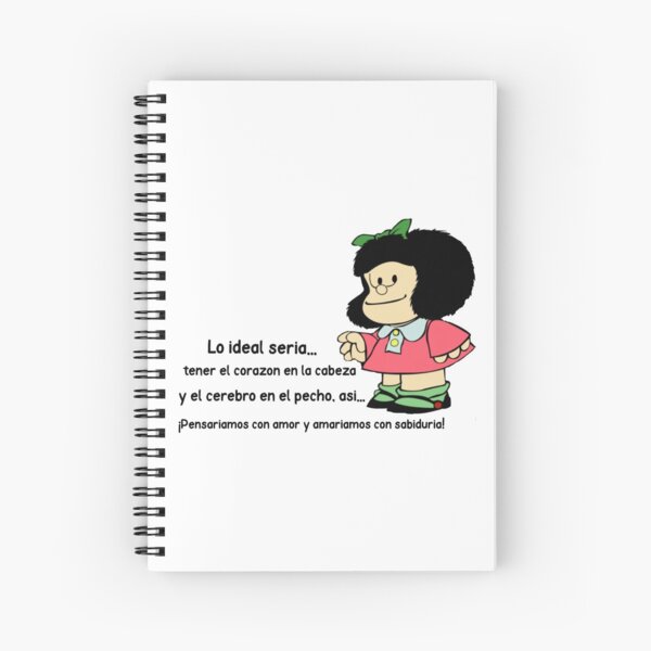 Item preview, Lo ideal seria... Funny Mafalda designed and sold by Elena's Shop.