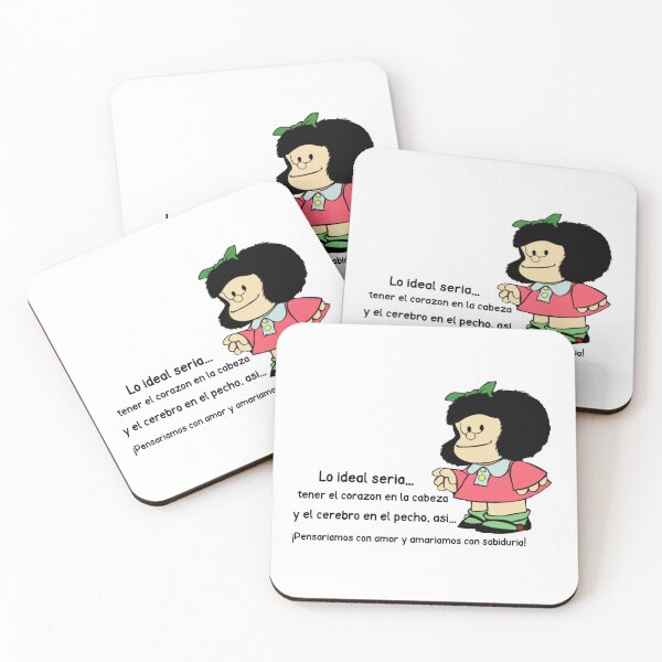 Item preview, Lo ideal seria... Funny Mafalda designed and sold by Elena's Shop.