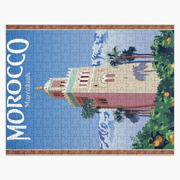 Visit Marrakesh Jigsaw Puzzle
