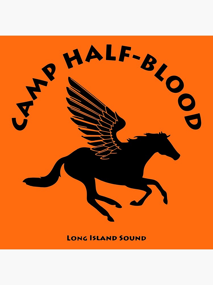 Camp Half-Blood logo Poster for Sale by redcharparker