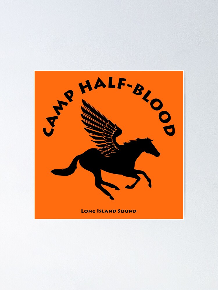 Camp Half-Blood logo Poster for Sale by redcharparker