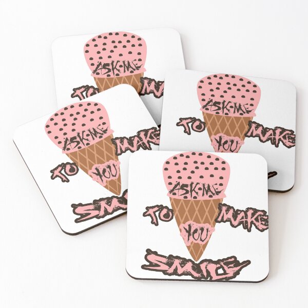 Item preview, Ask me to make you smile ice cream designed and sold by GetThatStuff.