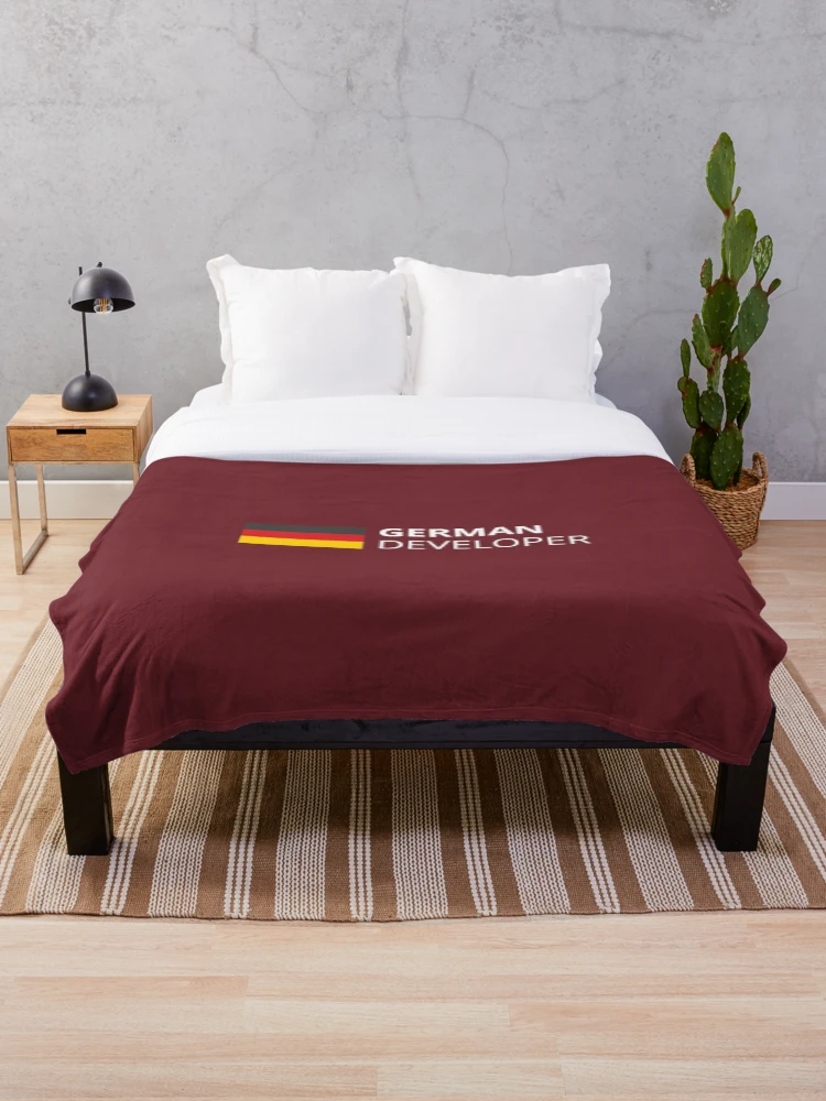 Thumbnail 1 of 6, Throw Blanket, German Developer designed and sold by Code Wear.
