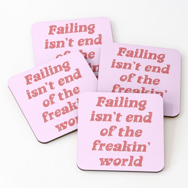 Item preview, Failing is not the end designed and sold by WanderAesthetic.