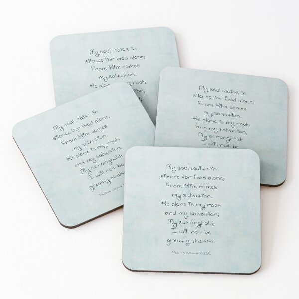 Item preview, Psalms 62:1-2 NASB designed and sold by della95.