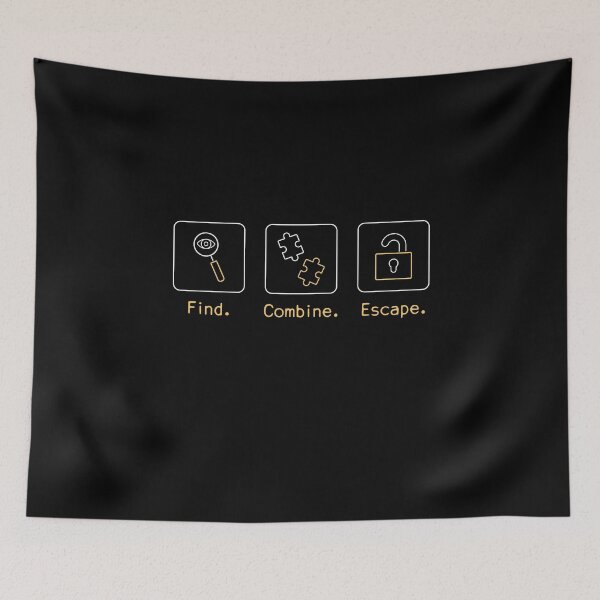 Item preview, Find Combine Escape - Escape Room Game Players designed and sold by lemontee.