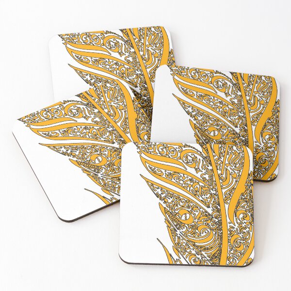 Item preview, The awsome golden feather hane designed and sold by Arramavis.