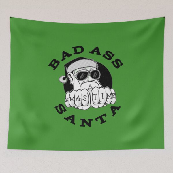 Item preview, Bad Ass Santa designed and sold by FLUMPYFINGERS.