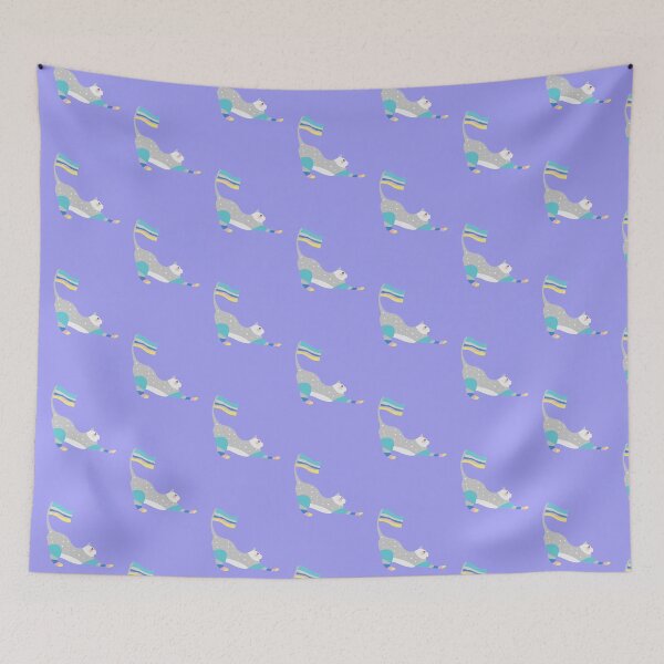 Item preview,  Animesexual Pride Cute Sparkly Pastel Rainbow Cat  designed and sold by twicetrader.