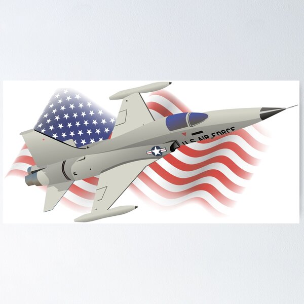 Aperçu de l'œuvre Avion de chasse léger patriotique F-5 créée et vendue par NorseTech.