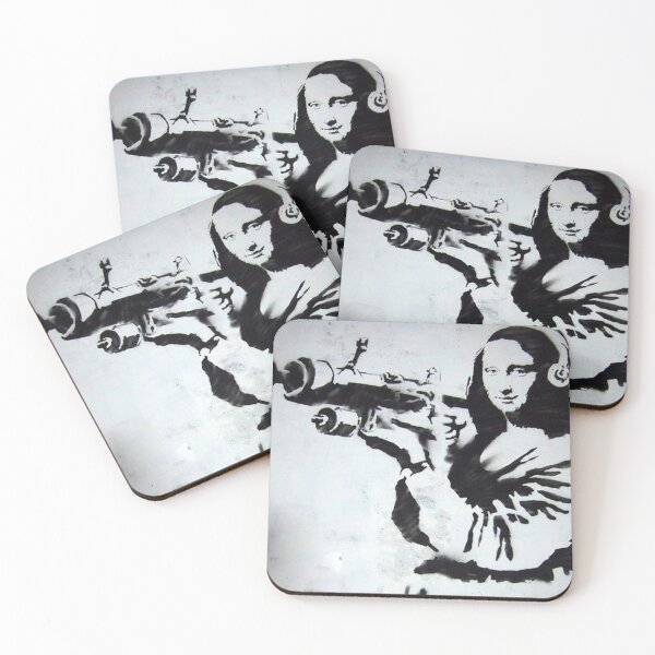 Item preview, Banksy - RPG Mona Lisa designed and sold by Mister Whippy's World of Wonders.