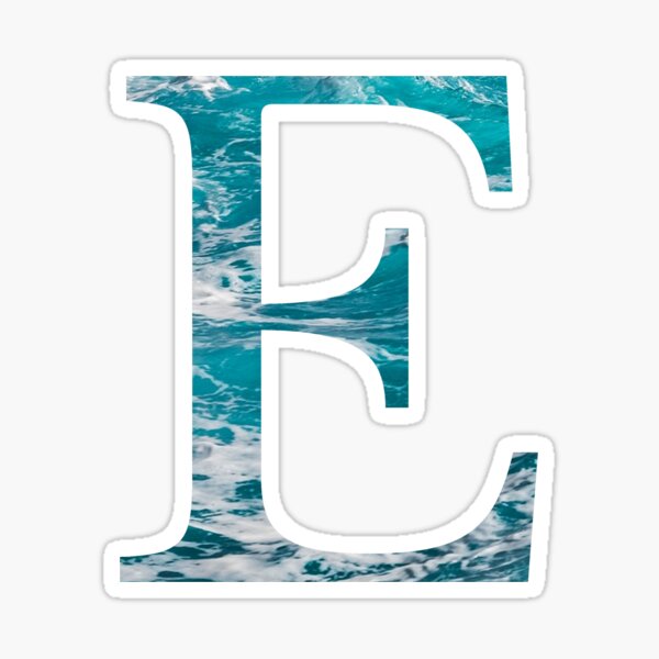 Blue Letter E Gifts Merchandise Redbubble