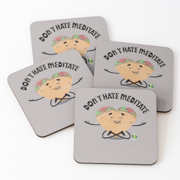 Item preview, DON'T HATE MEDITATE. designed and sold by YAHIA-14.