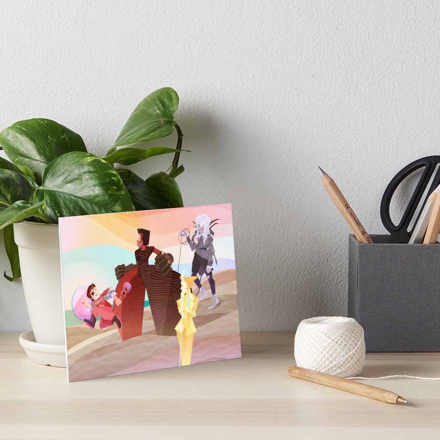 Item preview, Art Board Print designed and sold by modHero.