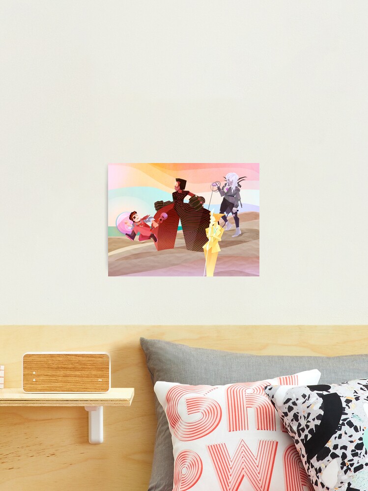 Thumbnail 2 of 3, Photographic Print, Steven Bowieverse Beach Party | designed and sold by modHero.