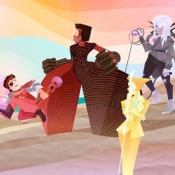 Artwork thumbnail, Steven Bowieverse Beach Party | by modHero