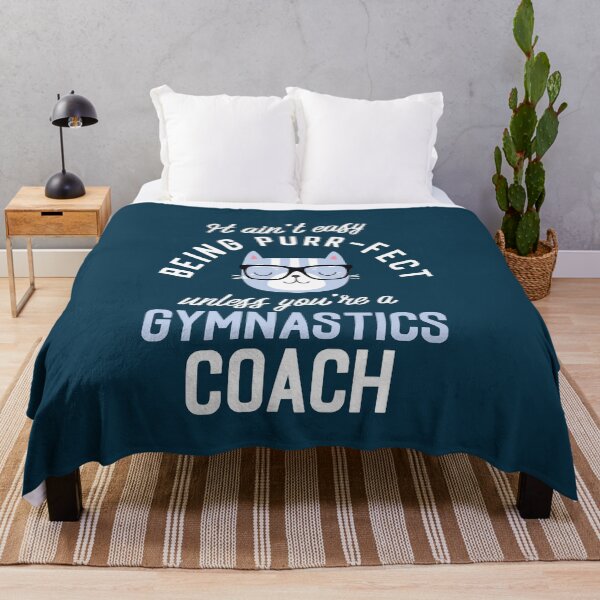 Item preview, Gymnastics Coach Cat Lover Gifts - It ain't easy being Purr Fect designed and sold by betternotes.
