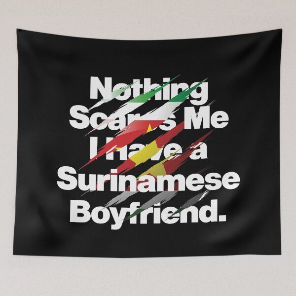 Item preview, Nothing Scares Me I Have a Surinamese Boyfriend designed and sold by elhefe.
