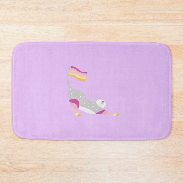 Item preview, Trixic Pride Cute Sparkly Pastel Rainbow Cat  designed and sold by twicetrader.