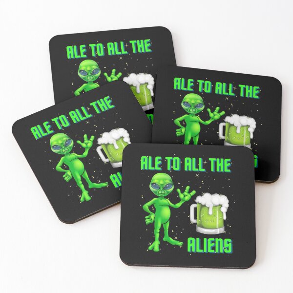 Item preview, Ale To All The Aliens ET-St Patrick’s Day Green Bee designed and sold by JeremyRot.