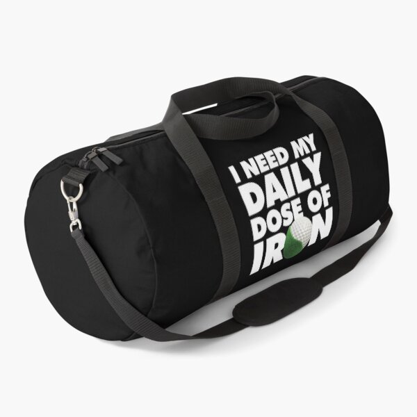 Item preview, I need my daily dose of iron Funny Golfer designed and sold by elhefe.