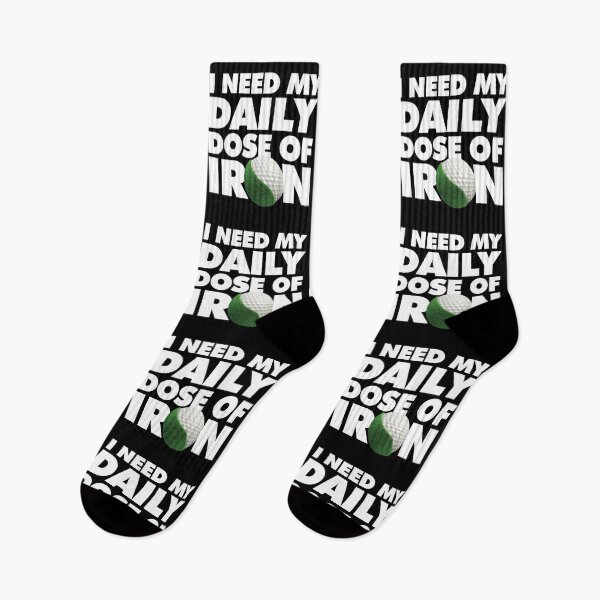 Item preview, I need my daily dose of iron Funny Golfer designed and sold by elhefe.