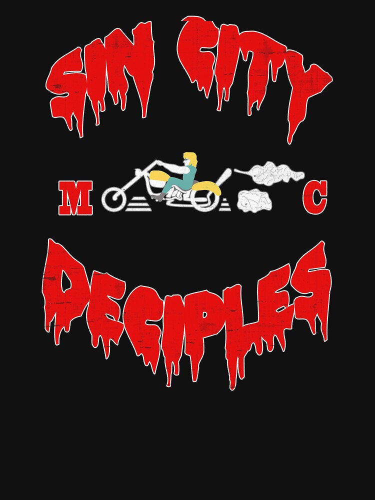 "Sin City Deciples MC" Tshirt for Sale by ParitySuck Redbubble sin