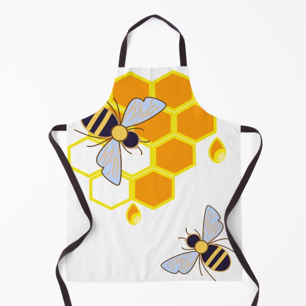Item preview, Bees and honeycomb designed and sold by orangerinka.