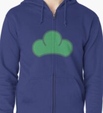 Osomatsu-san Pattern Zipped Hoodie