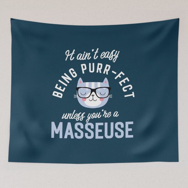 Item preview, Masseuse Cat Lover Gifts - It ain't easy being Purr Fect designed and sold by betternotes.