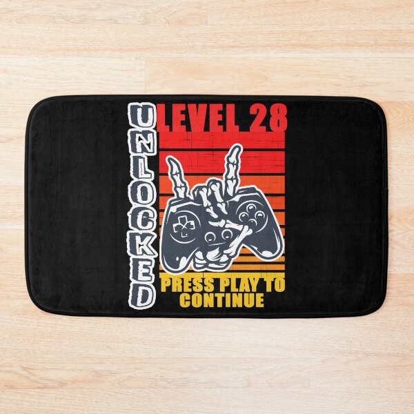 Item preview, level 28 unlocked 28th birthday gamer gift happy 28th birthday designed and sold by GoodyLeo.